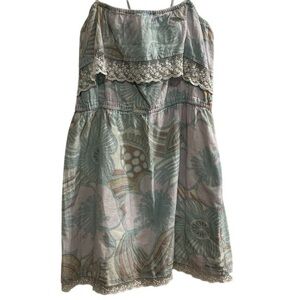 O'Neill Women's Floral Spaghetti Strap Dress Size M Multicolor Short